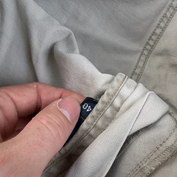 Vintage Polo Ralph Lauren Cargo Shorts Mens 40 Beige Military Utility Canvas - Picture 5 of 7